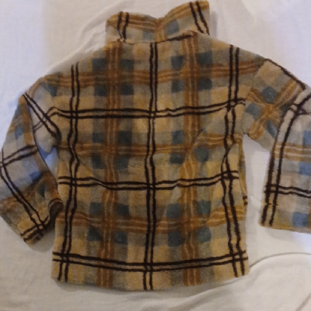 Plaid Button-Up Jacket - Picture 6 of 6